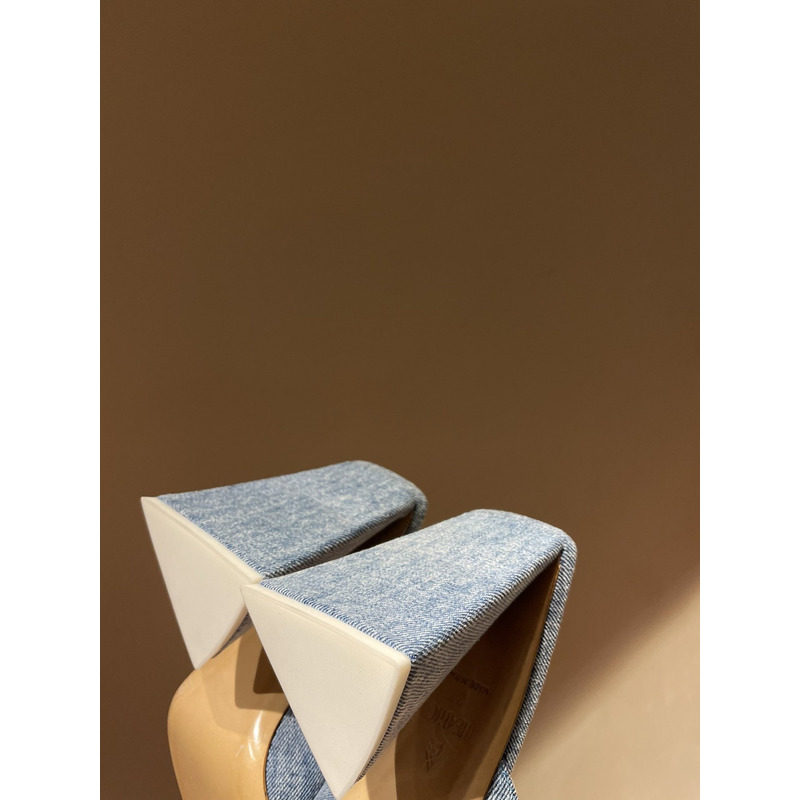 TheAttico Devon Patent Leather Sandals Purple