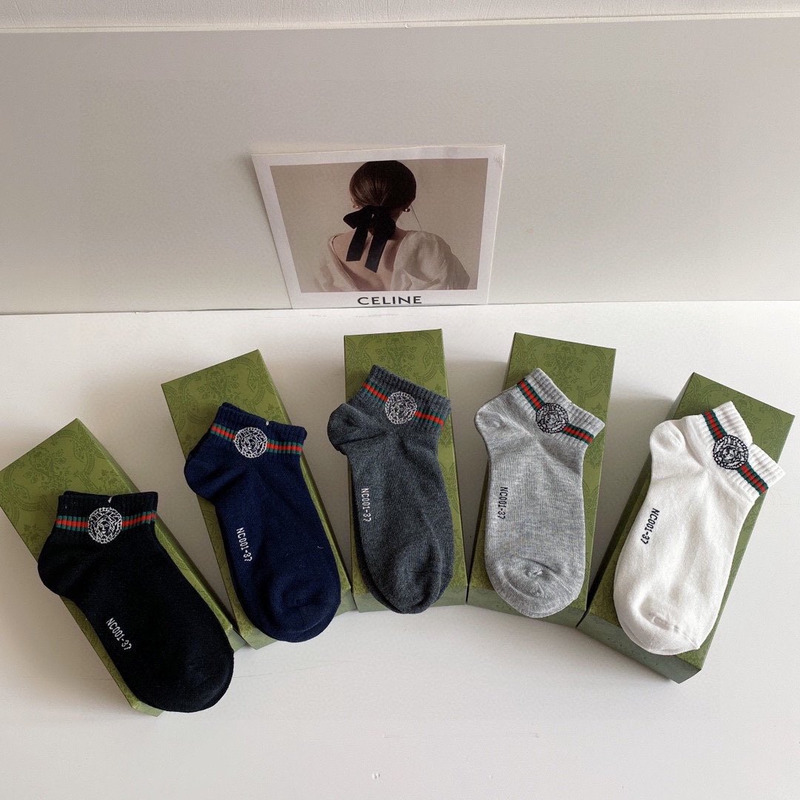 G*u*i x versace cotton socks (4-pair)