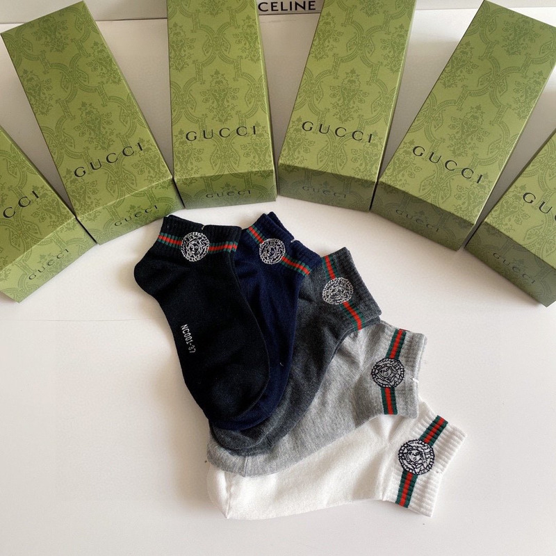 G*u*i x versace cotton socks (4-pair)