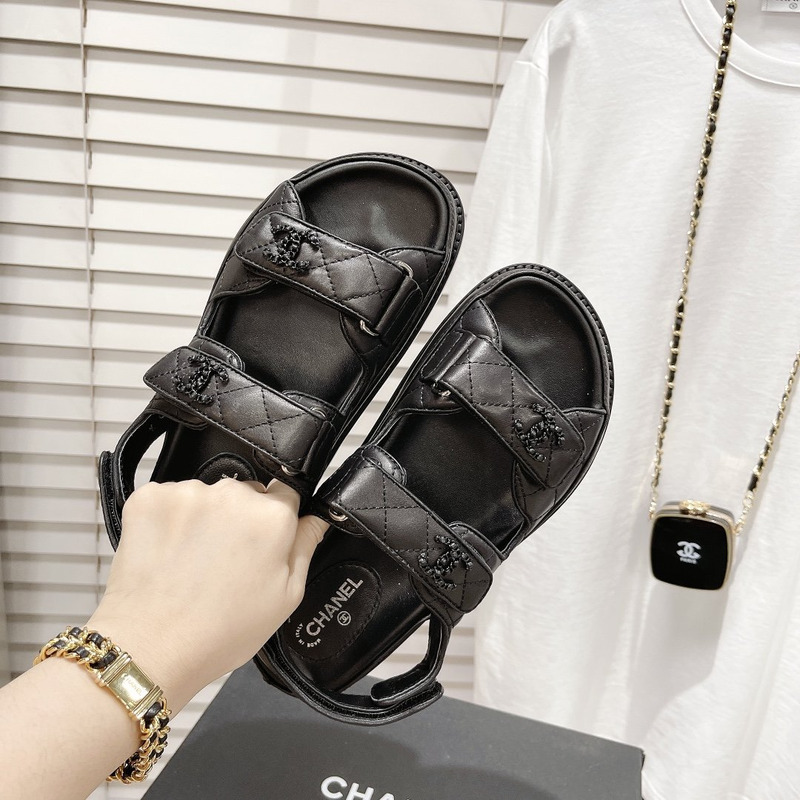 Chane1 Black Sandals