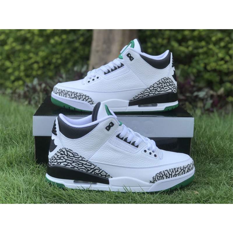 Jordan 3 Retro Oregon Ducks Pit Crew White and Green