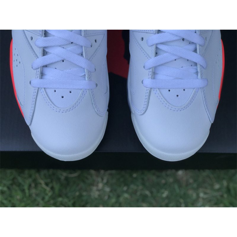 Air Jordan 6 Retro Sneakers White Infrared