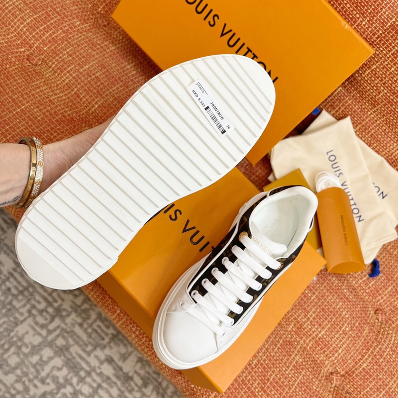 l**is V*t*n time out sneakers monogram white