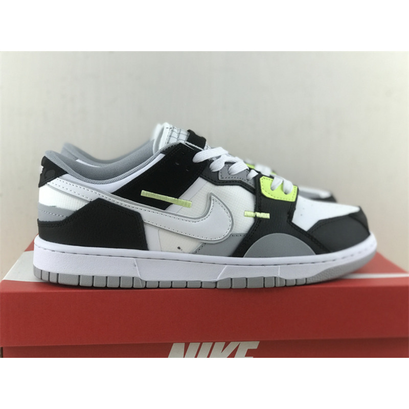 Nike Dunk Low Scrap Wolf Grey Lemon Twist
