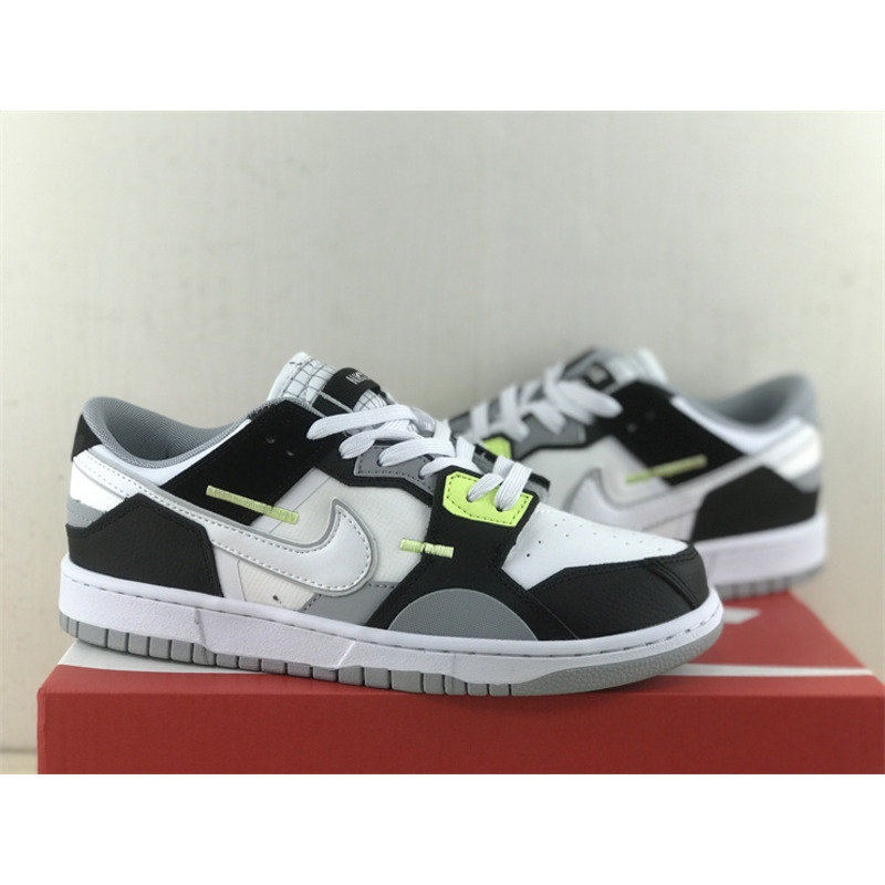Nike Dunk Low Scrap Wolf Grey Lemon Twist