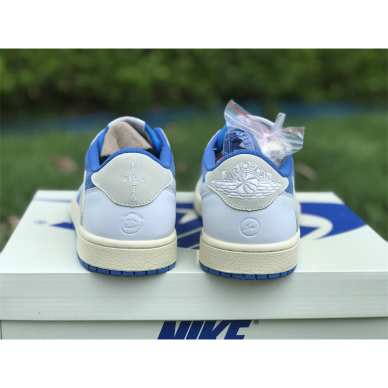 Jordan Travis Scott x Fragment x Nike Air Jordan 1 Low “UNC Blue”