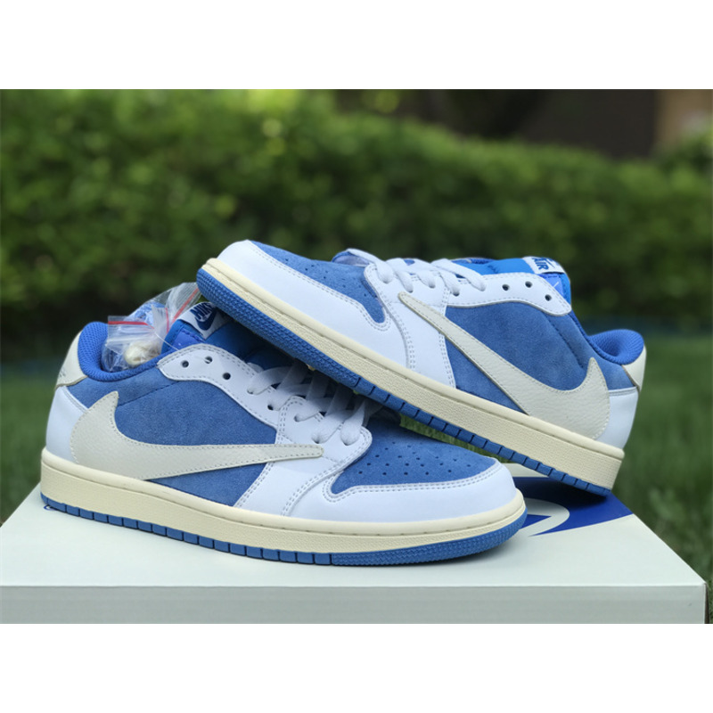 Jordan Travis Scott x Fragment x Nike Air Jordan 1 Low “UNC Blue”