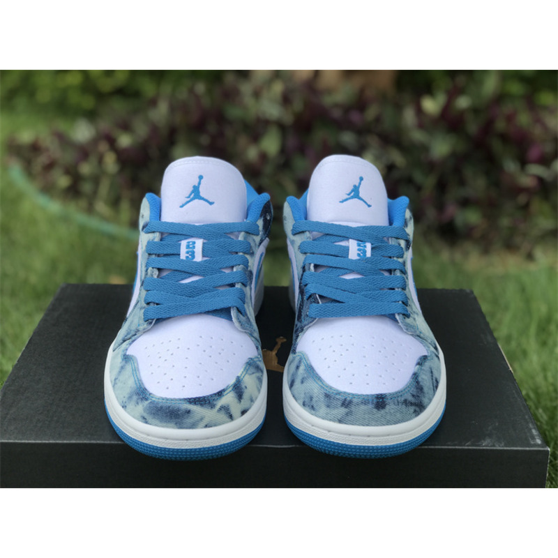Jordan Air Jordan 1 Low Washed Denim GS