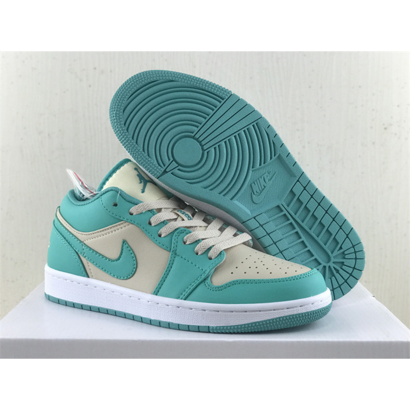 Jordan Air Jordan 1 Low Tropical Teal Neutral Beige White