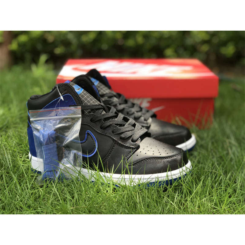 Nike Dunk High Blue Camo Sneakers