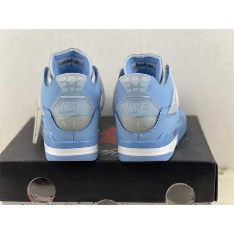 Off White X Air Jordan 4 Blue Sail