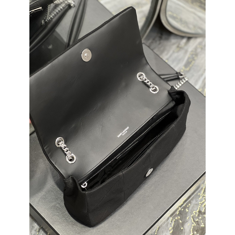 SAINT LAURENT Sunset Leather Crossbody Bag