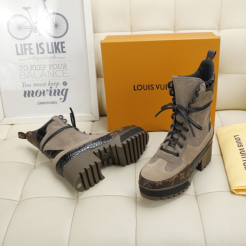 l**is V*t*n laureate platform desert boots beige