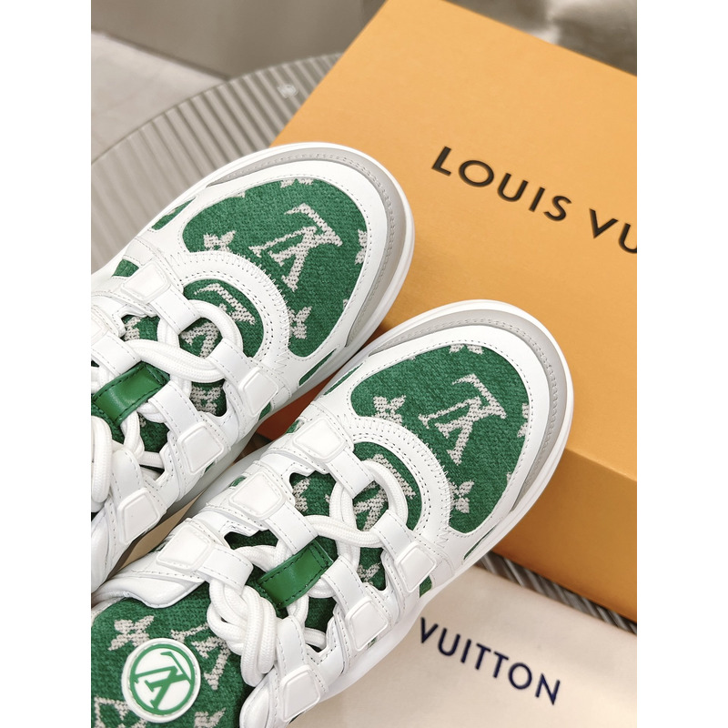 l**is V*t*n lv archlight trainers green monogram