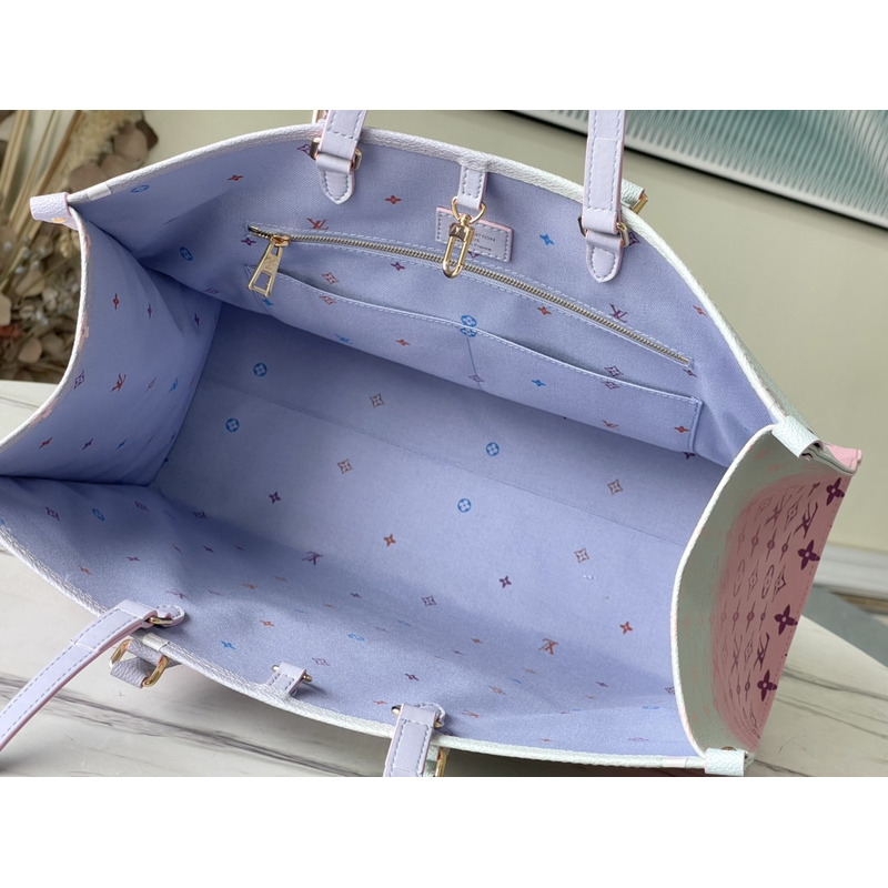 l**is V*t*n onthego gm tote bag sunrise pastel