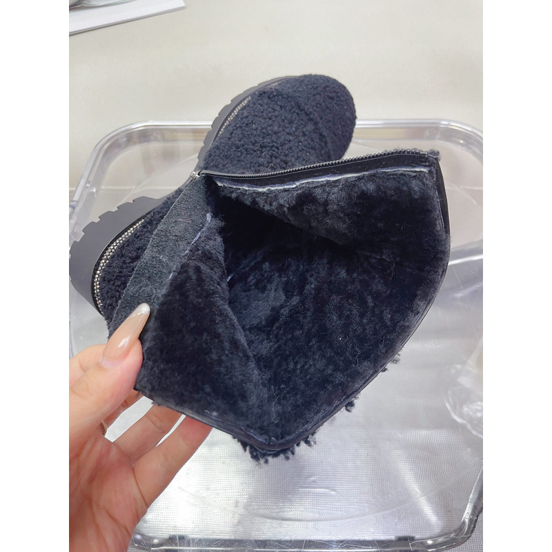 Rene Caovilla Shearing Boots Black