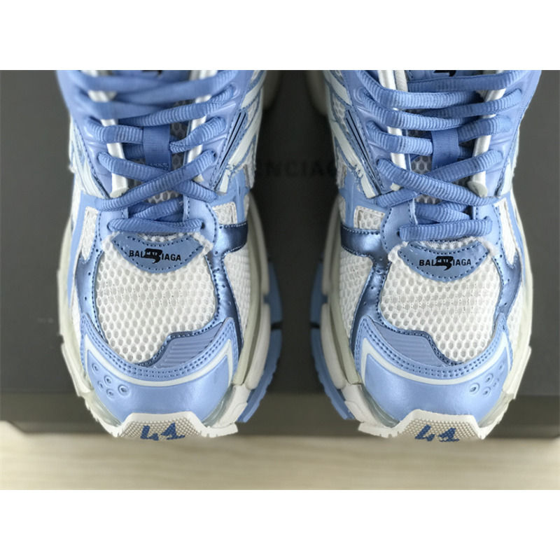 Ba*len*cia*ga runner blue white grey