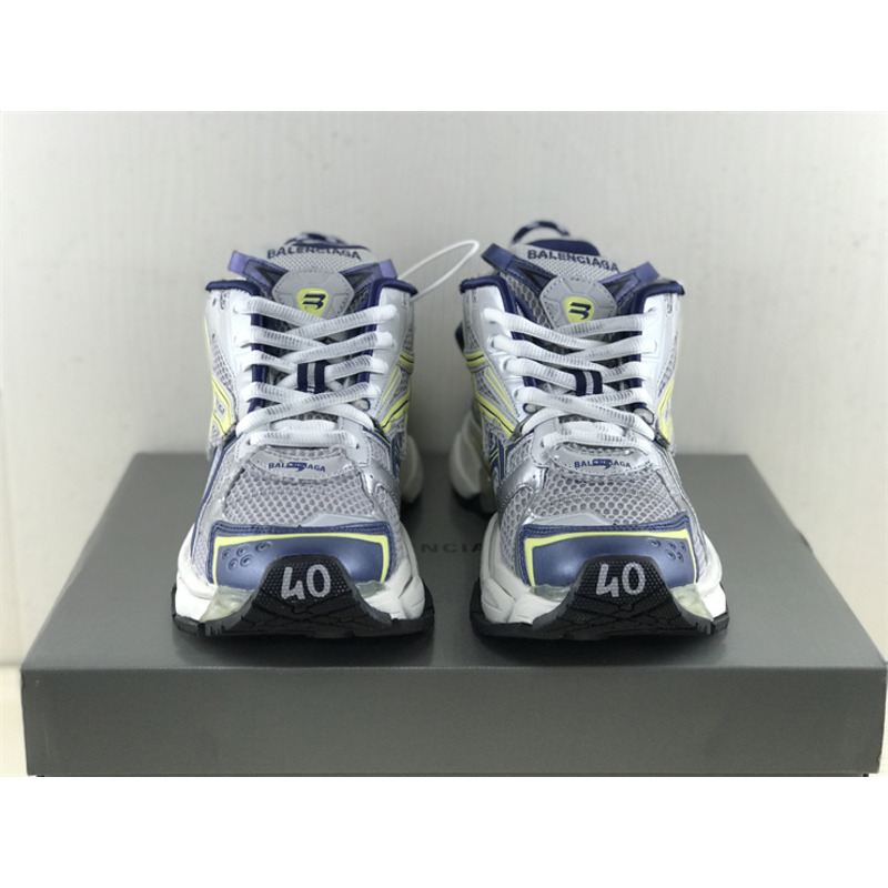 Ba*len*cia*ga runner white blue yellow