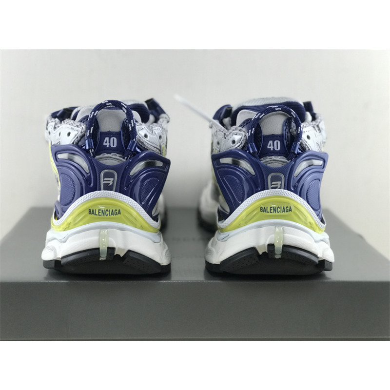 Ba*len*cia*ga runner white blue yellow