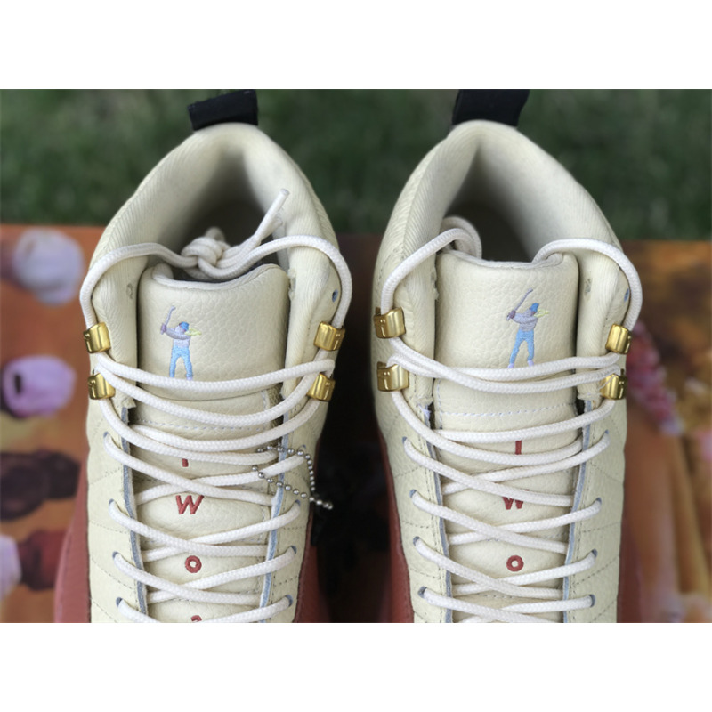 Jordan Eastside Golf x Air Jordan 12 in White&Red