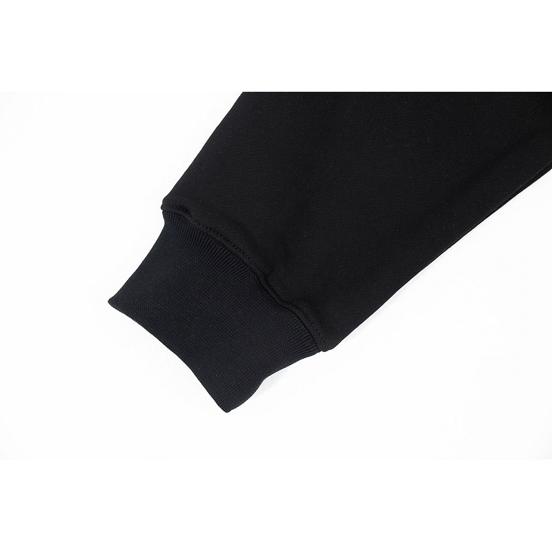 Ba*len*cia*ga x g*u*i logo printing hoodie black