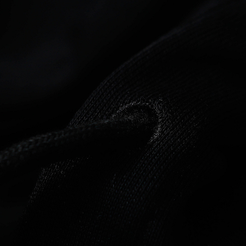 Ba*len*cia*ga bb white logo hoodie black