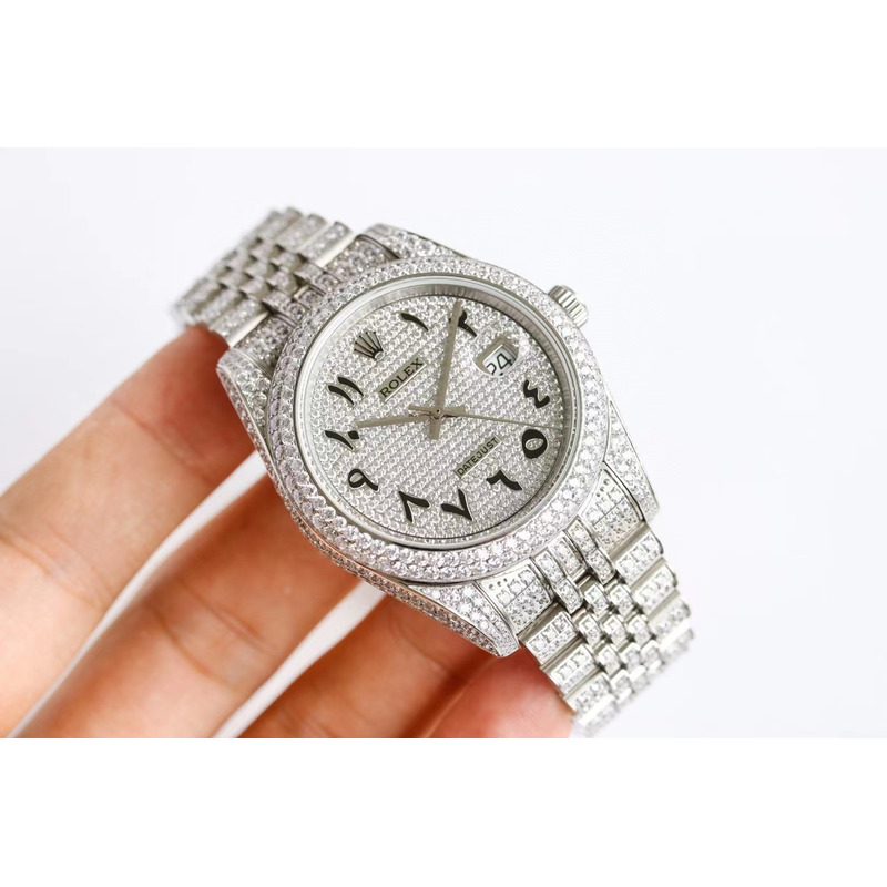 rolex Di*m*nd datejust watch m126300