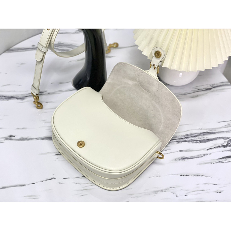 D*or bobby bag medium latte box calfskin