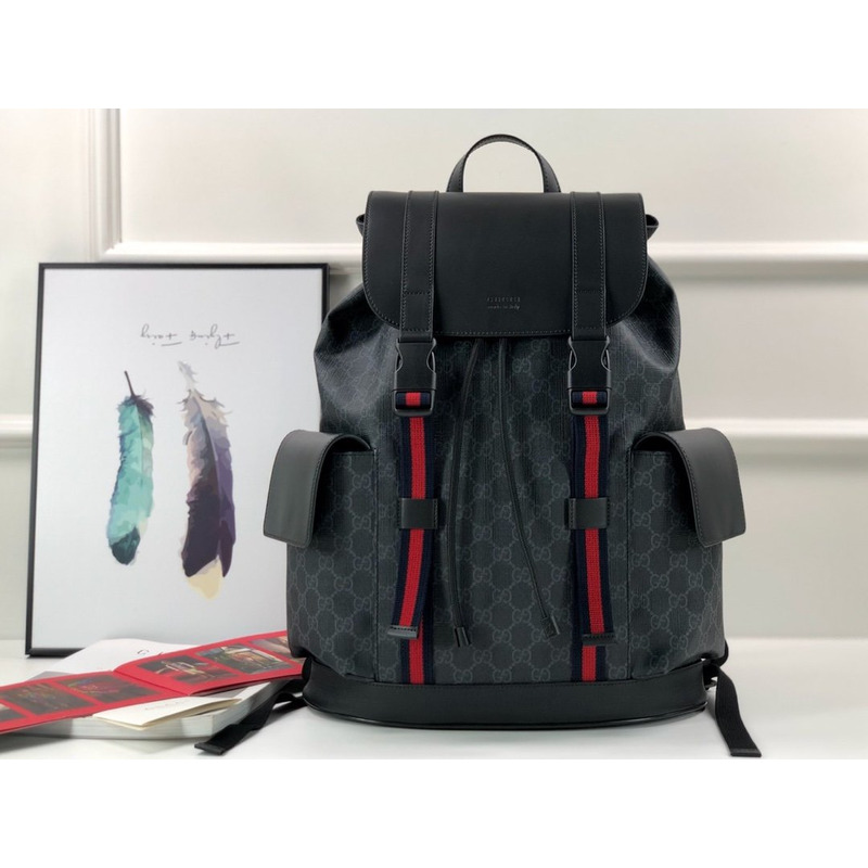 g*u*i gg S*p*e canvas backpack