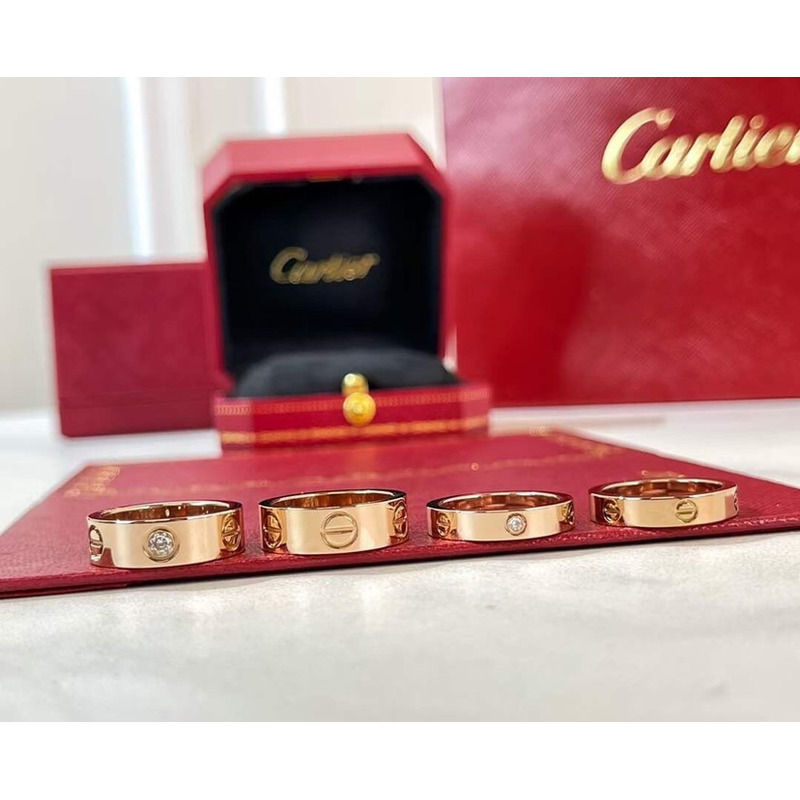 cartier love Di*m*nd ring