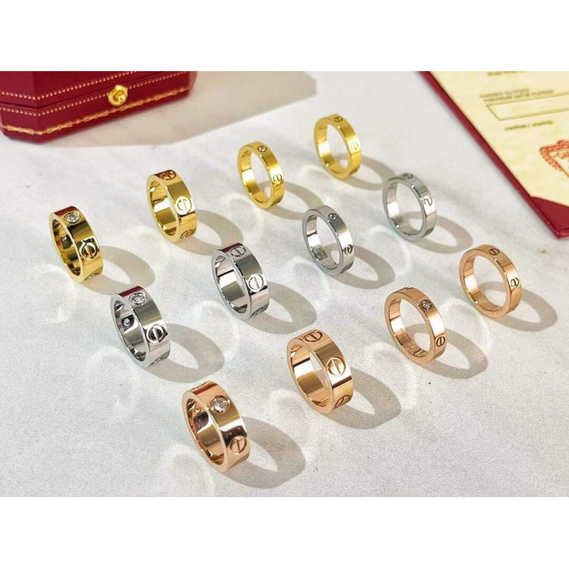 cartier love Di*m*nd ring