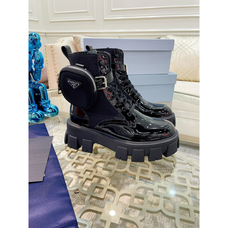 Pra*a monolith combat boots black