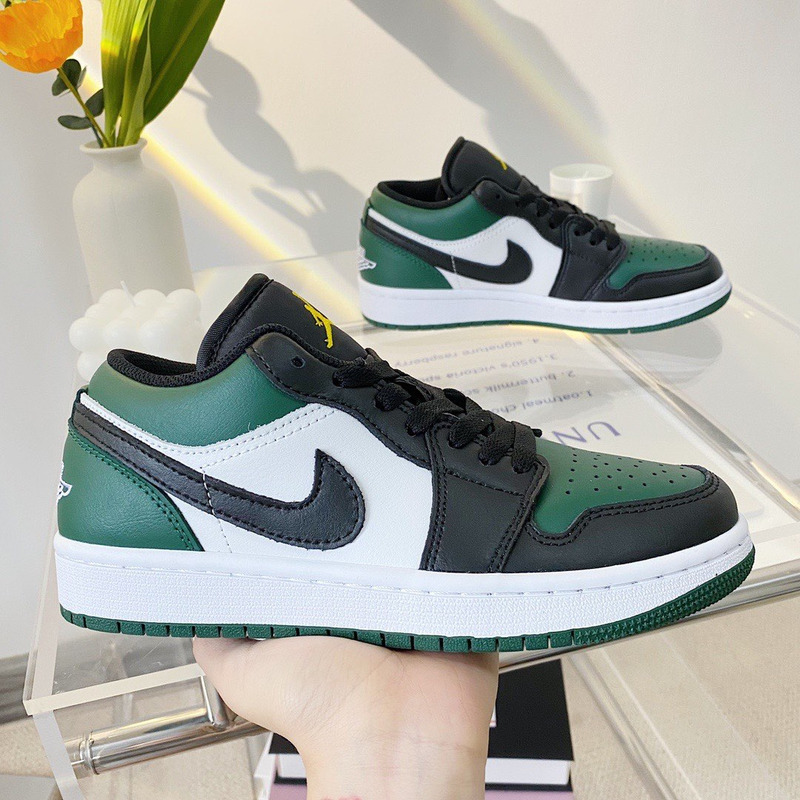 Jordan 1 Low GS Green Toe