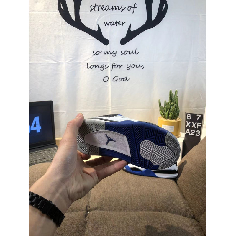 Jordan 4 Retro BP White Kid Sneaker