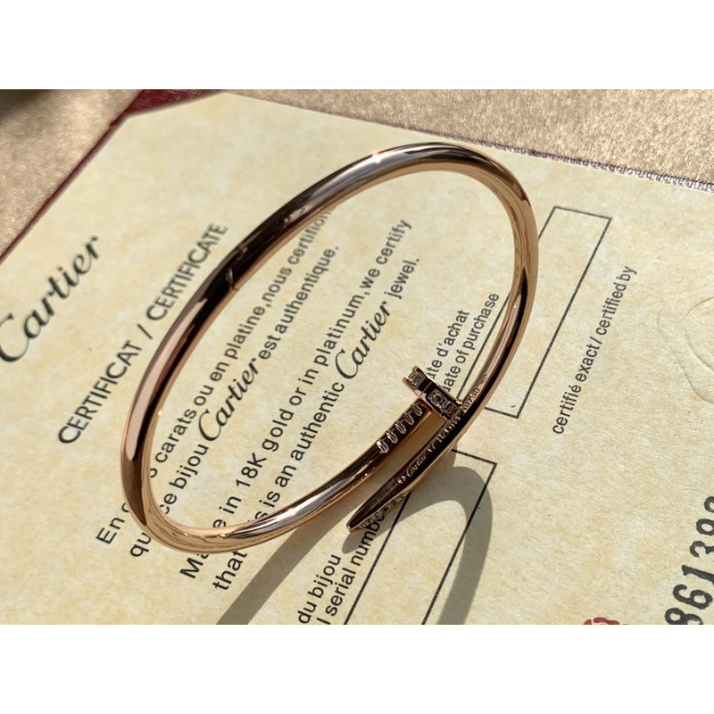 cartier juste un clou Di*m*nd bracelets rose gold