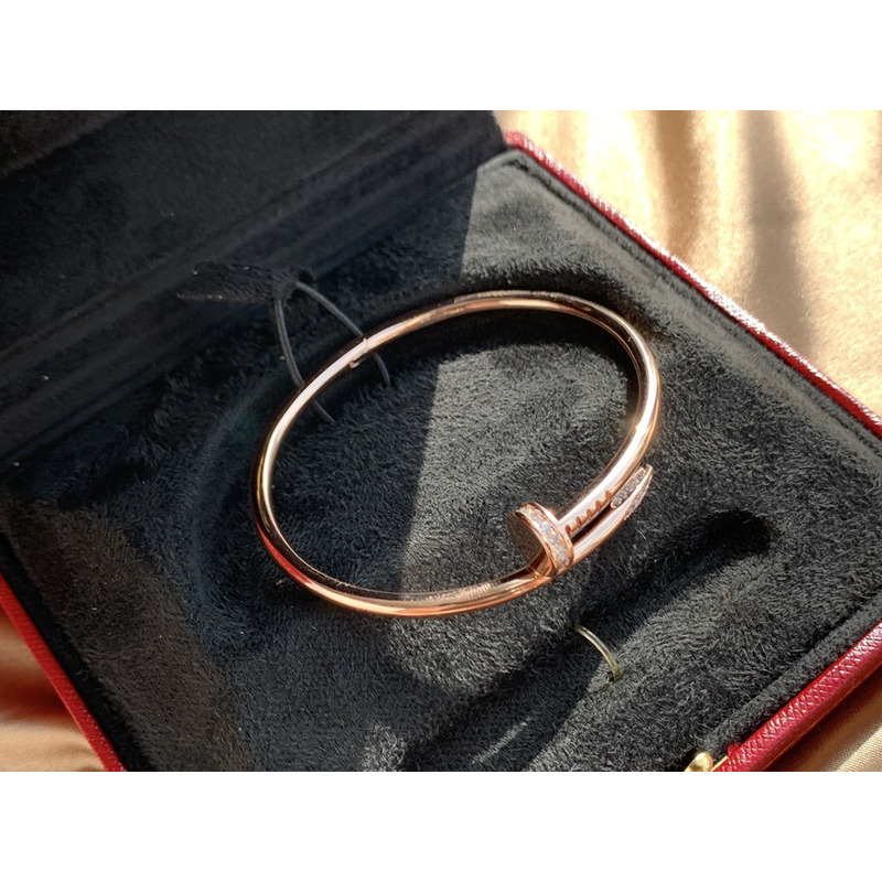 cartier juste un clou Di*m*nd bracelets rose gold