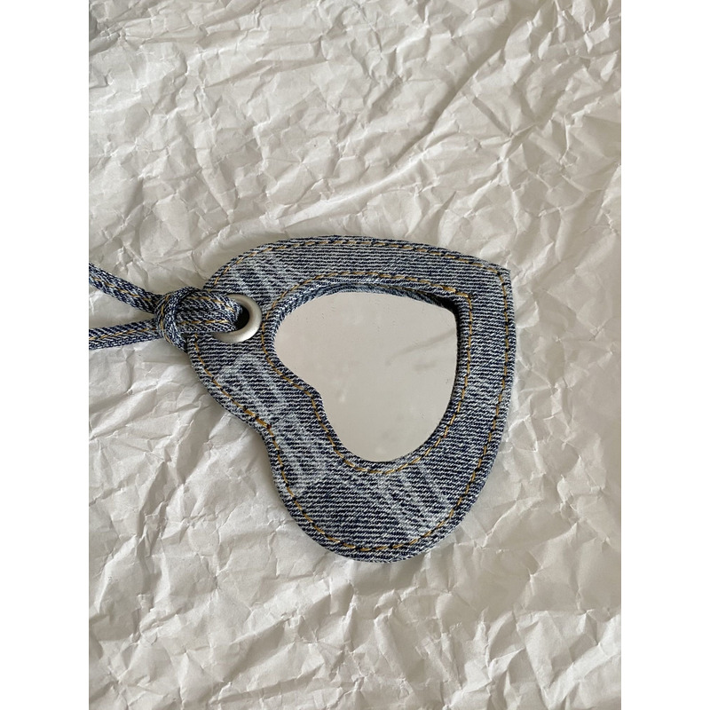 Ba*len*cia*ga neo cagole denim shoulder bag