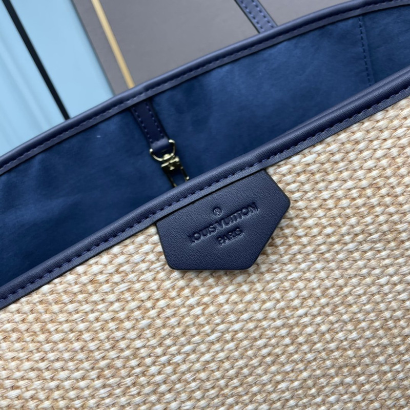 l**is V*t*n dauphine tote bag with black logo