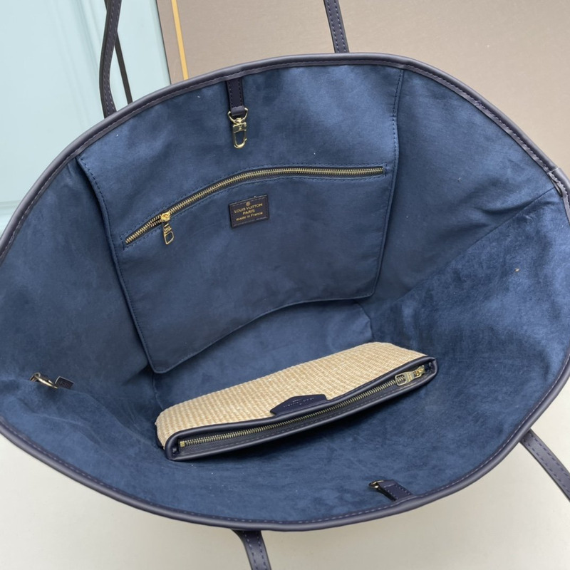 l**is V*t*n dauphine tote bag with black logo