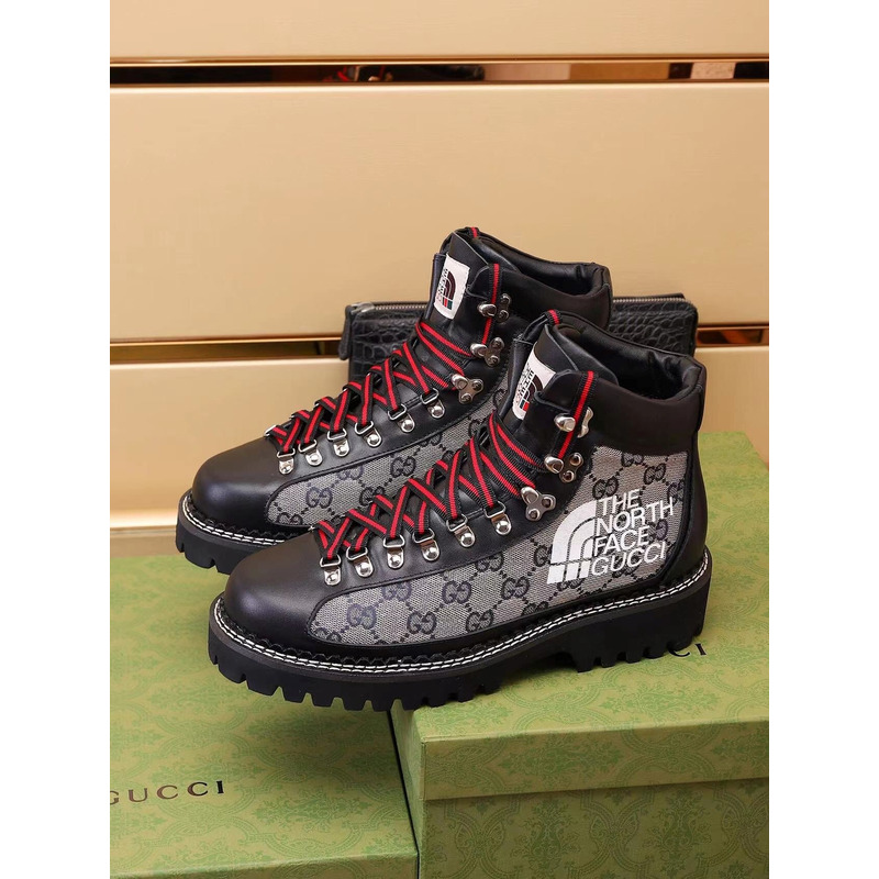 g*u*i x the n0*h F**e ankle boots black