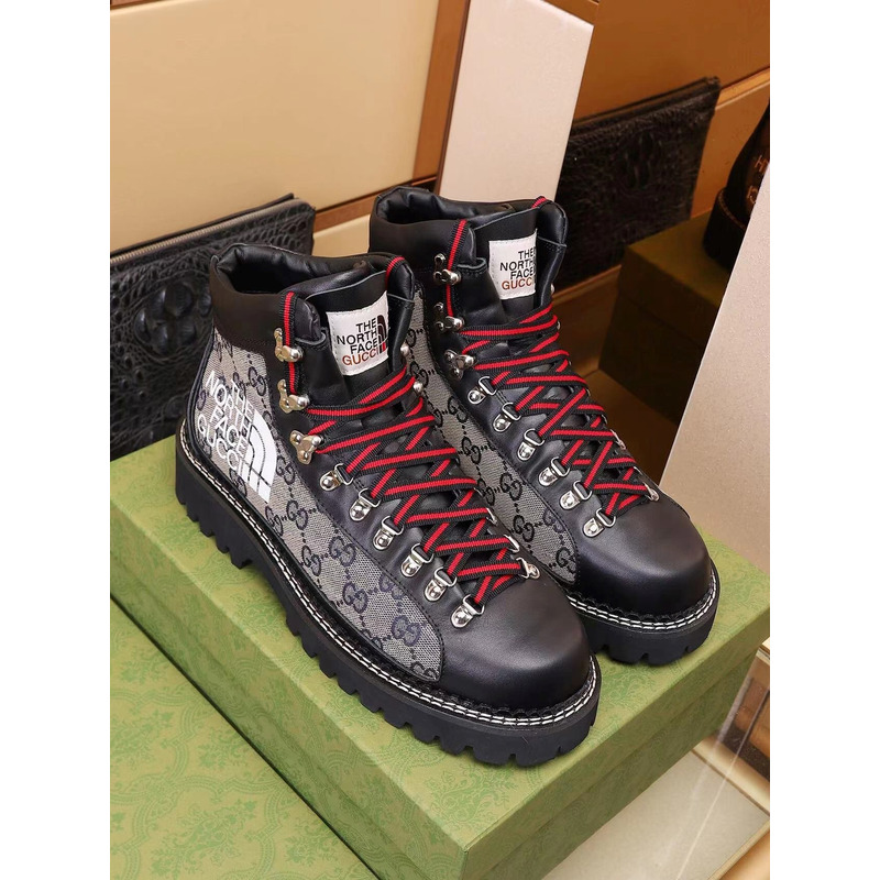 g*u*i x the n0*h F**e ankle boots black