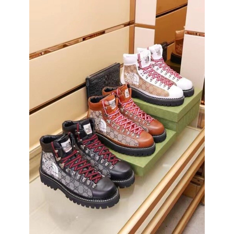 g*u*i x the n0*h F**e ankle boots black