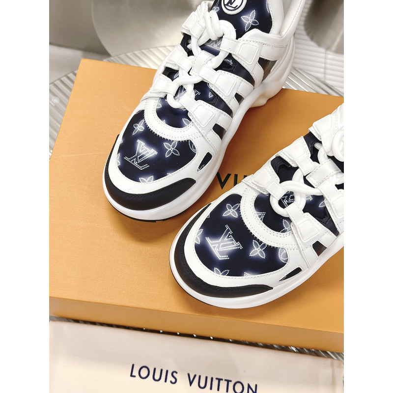 l**is V*t*n archlight sneakers dark blue