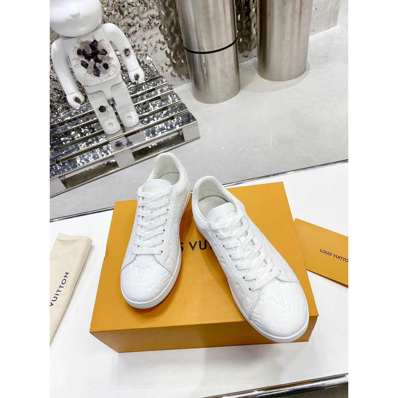 l**is V*t*n time out sneakers all white with white prting