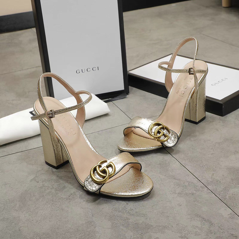 G*u*i marmont gg ankle-strap sandals