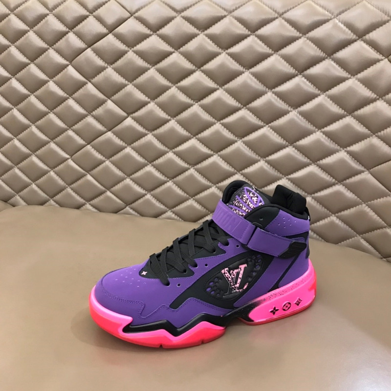 l**is V*t*n  lv trainer 2 sneaker purple