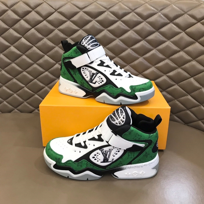 l**is V*t*n lv trainer 2 sneaker boot green