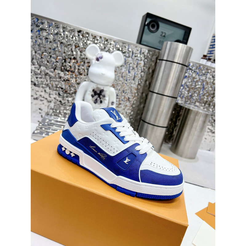 l**is V*t*n lv trainer sneaker blue