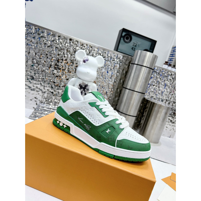 l**is V*t*n lv trainer sneaker green