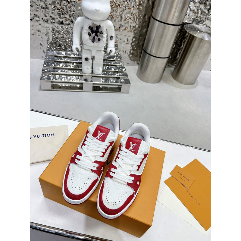 l**is V*t*n  lv trainer sneaker red